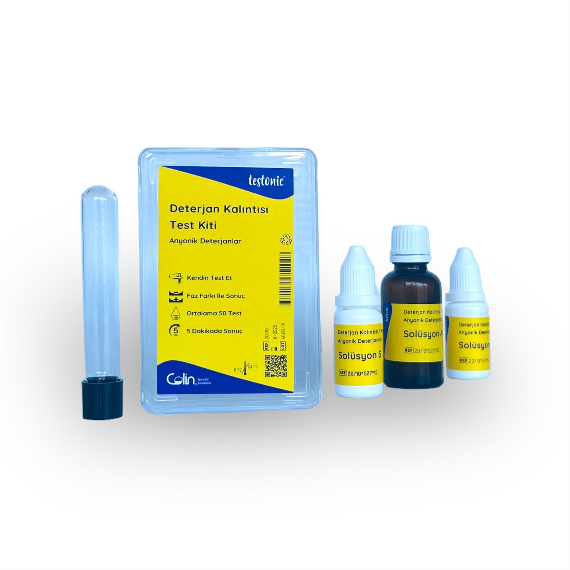 Detergent Residue Test Kit - Anionic Detergents